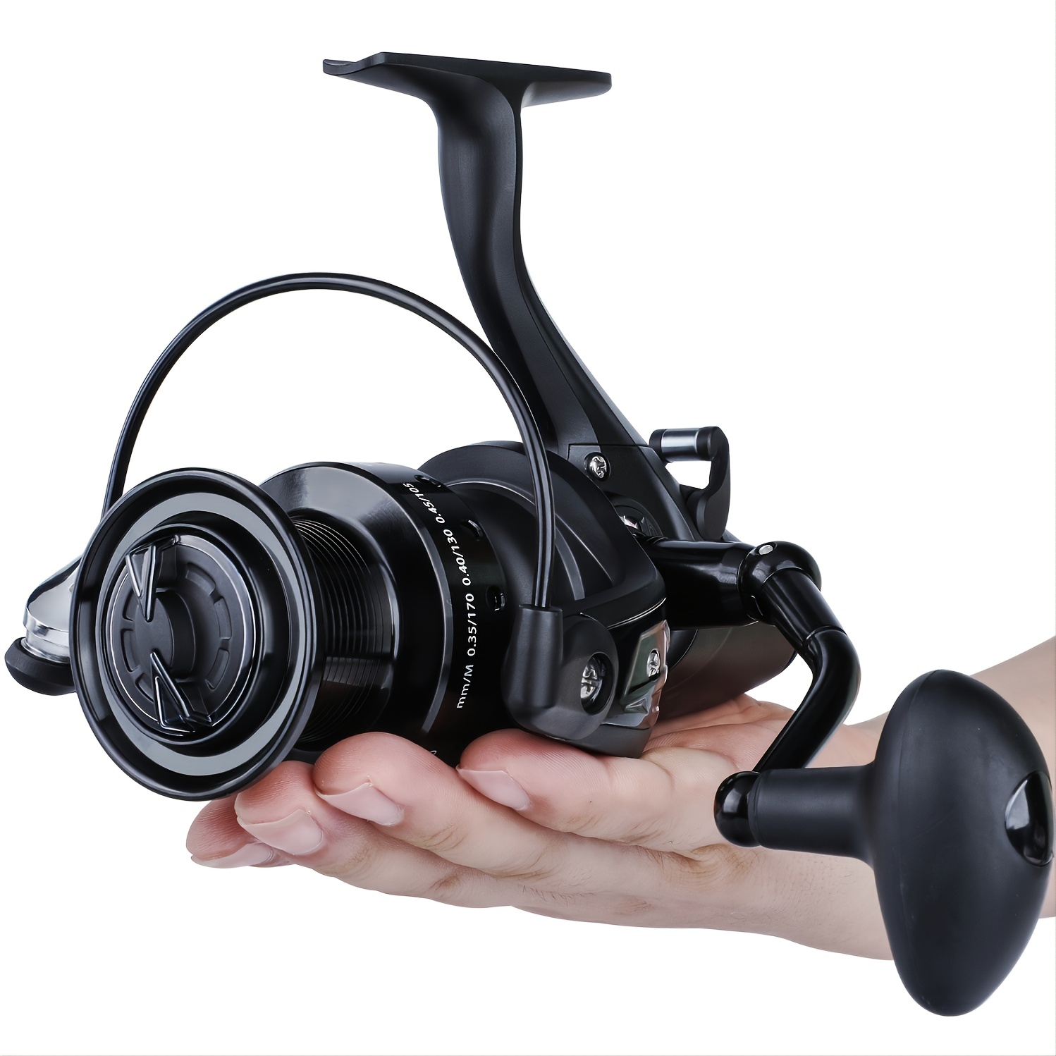 Sougayilang Carp Fishing Reels 12+1BB Spinning Fishing Reel Freshwater  Saltwater Reel