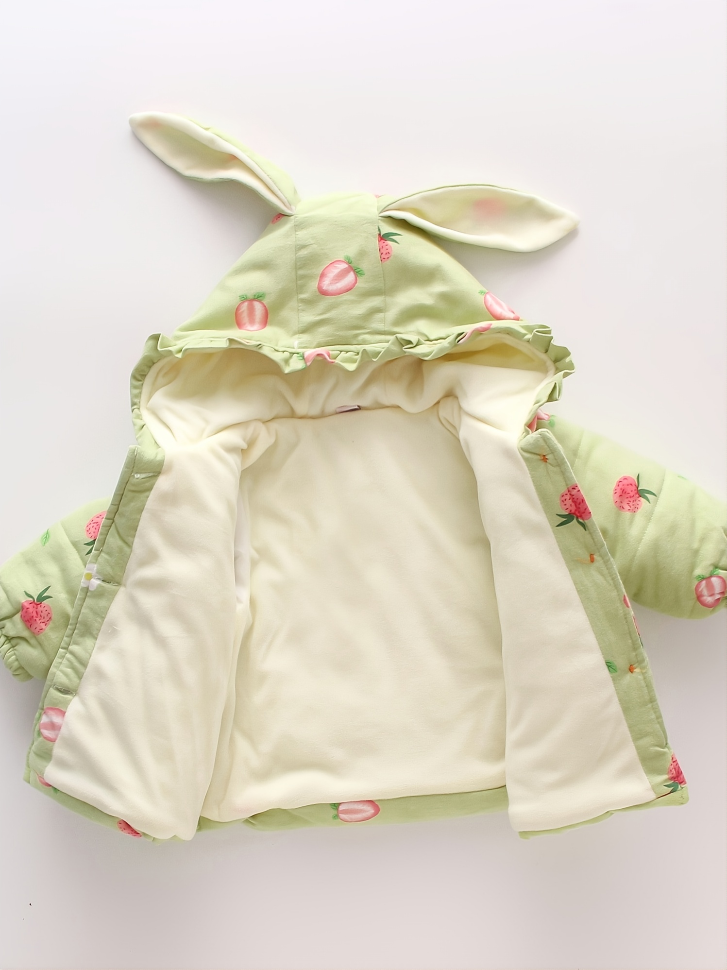 Velvet Padded Cotton-Padded Jacket For Children