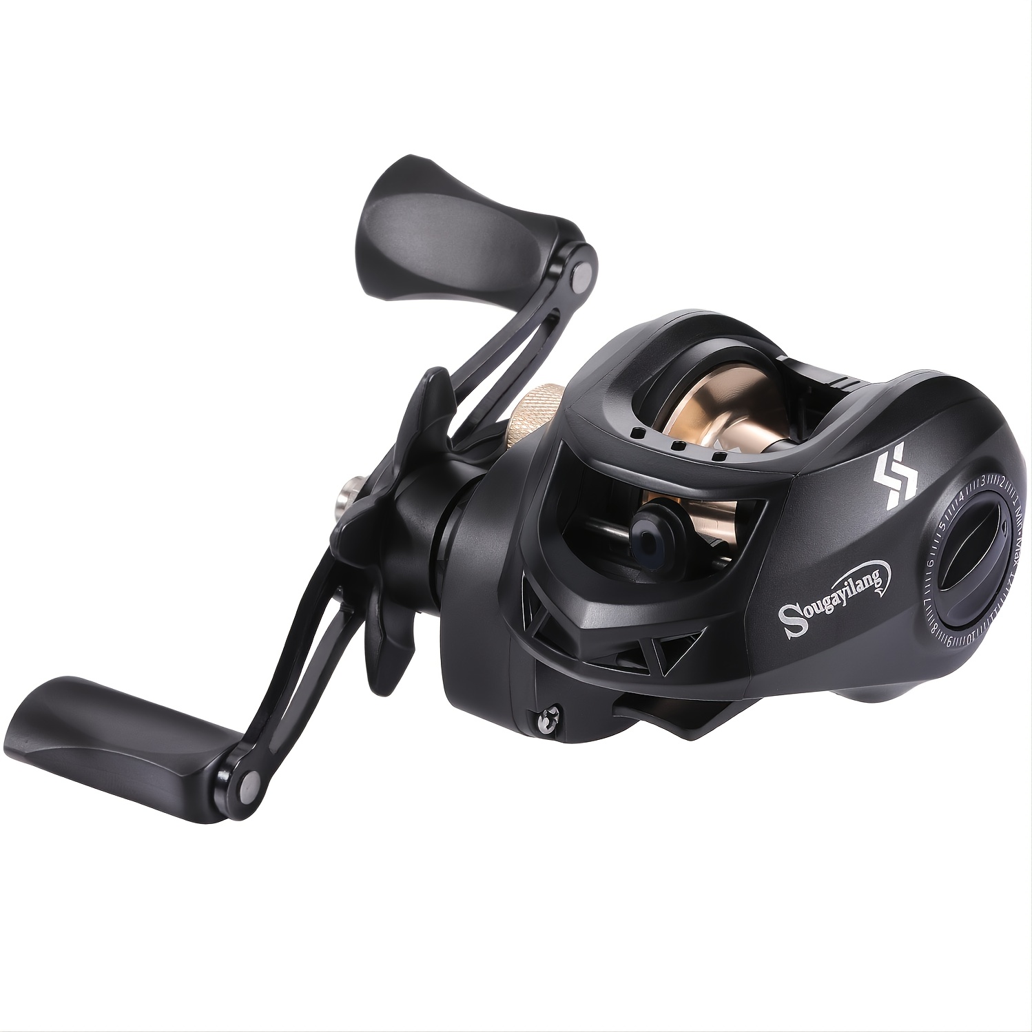 Fishing Baitcasting Reel, 8.1:1 High-Speed Ratio Baitcast Reel, 19+1bb Bait  Caster Reel, 8KG Maximum Resistance High-Strength Baitcasting Fishing Reels  Green Left Hand : : Sports & Outdoors