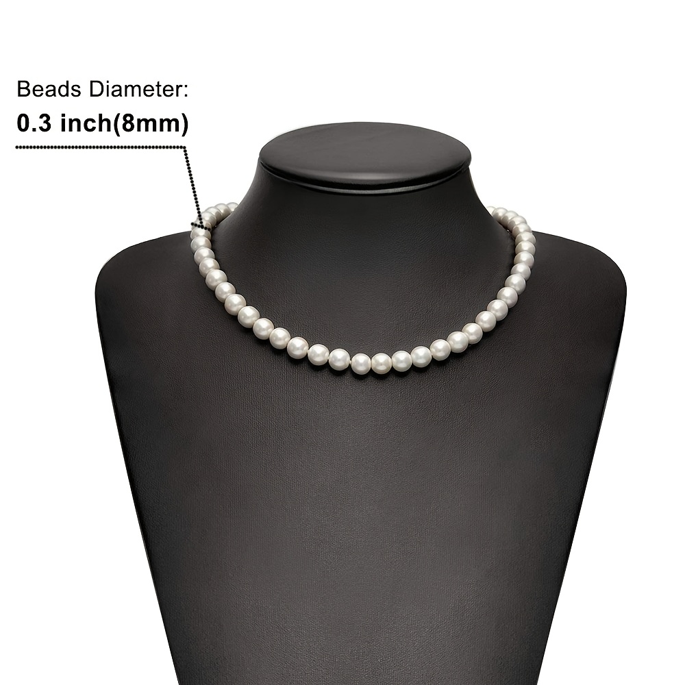 Faux Fake Pearl Necklace – Little Gems Jewels