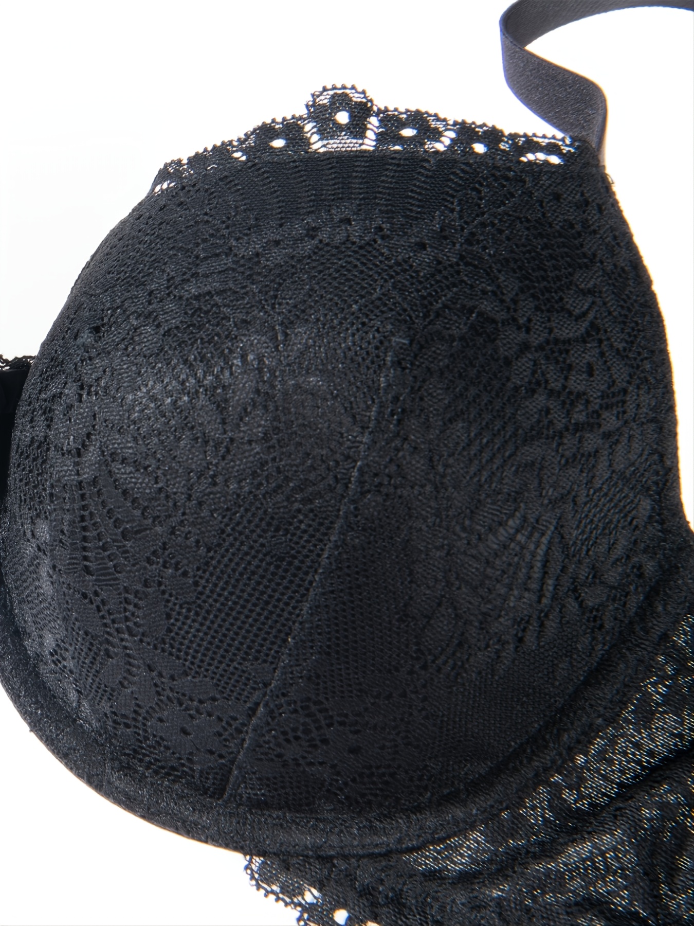 Plus Size Women's Push Bra Lace Comfort Padded Bra Brassiere - Temu  Australia