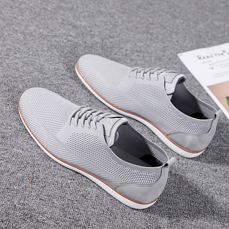 Mens Breathable Lightweight Mesh Casual Oxford Shoes Mens Sneakers - Men's  Shoes - Temu