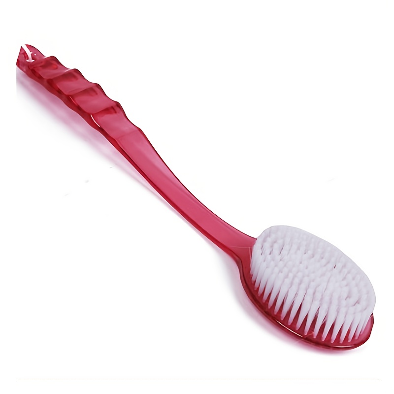 IFONII - Cepillo de ducha con mango largo, cepillo eléctrico de baño,  limpiador de espalda para ducha, exfoliante corporal, cepillos corporales  de
