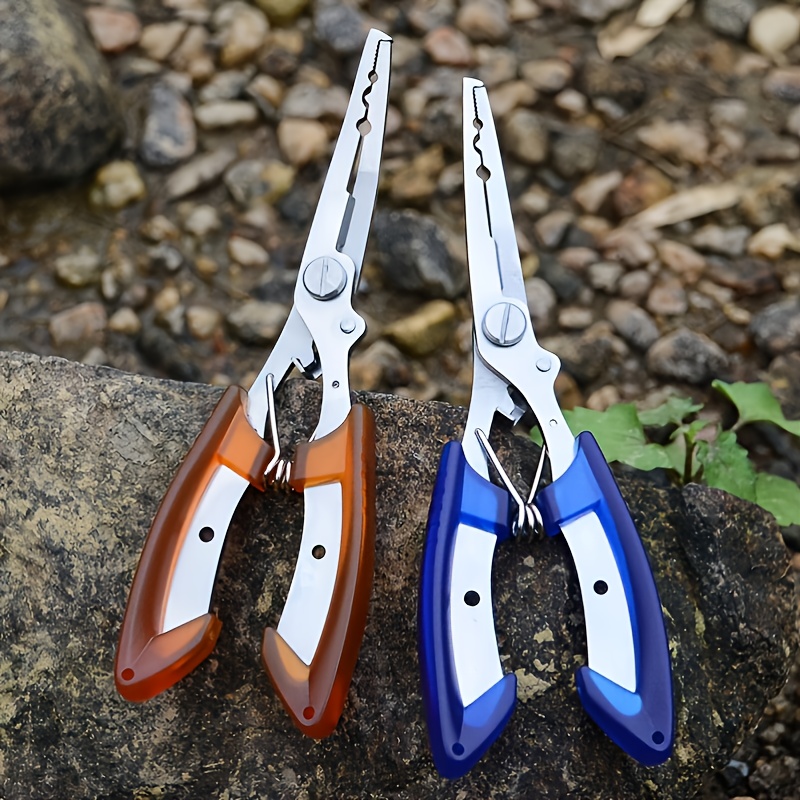 Premium Stainless Steel Fishing Pliers Set - Fish Line Cutter, Hook Remover  & More - Perfect for Camping!