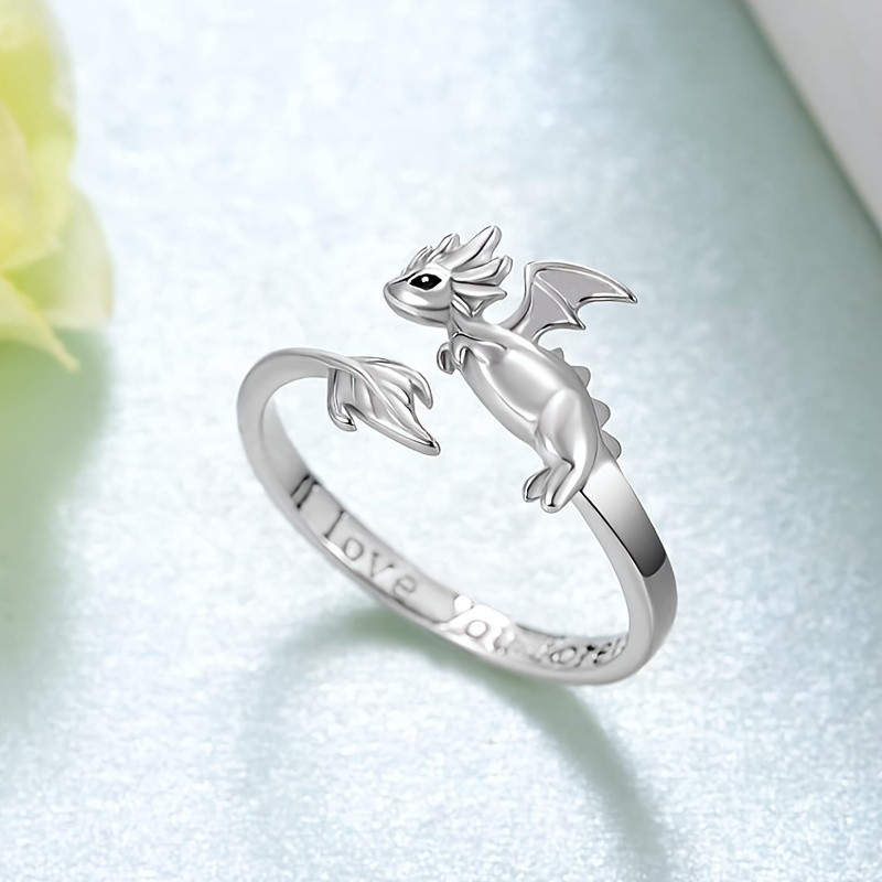 

Fashion Dragon Ring For Birthday Christmas Gift