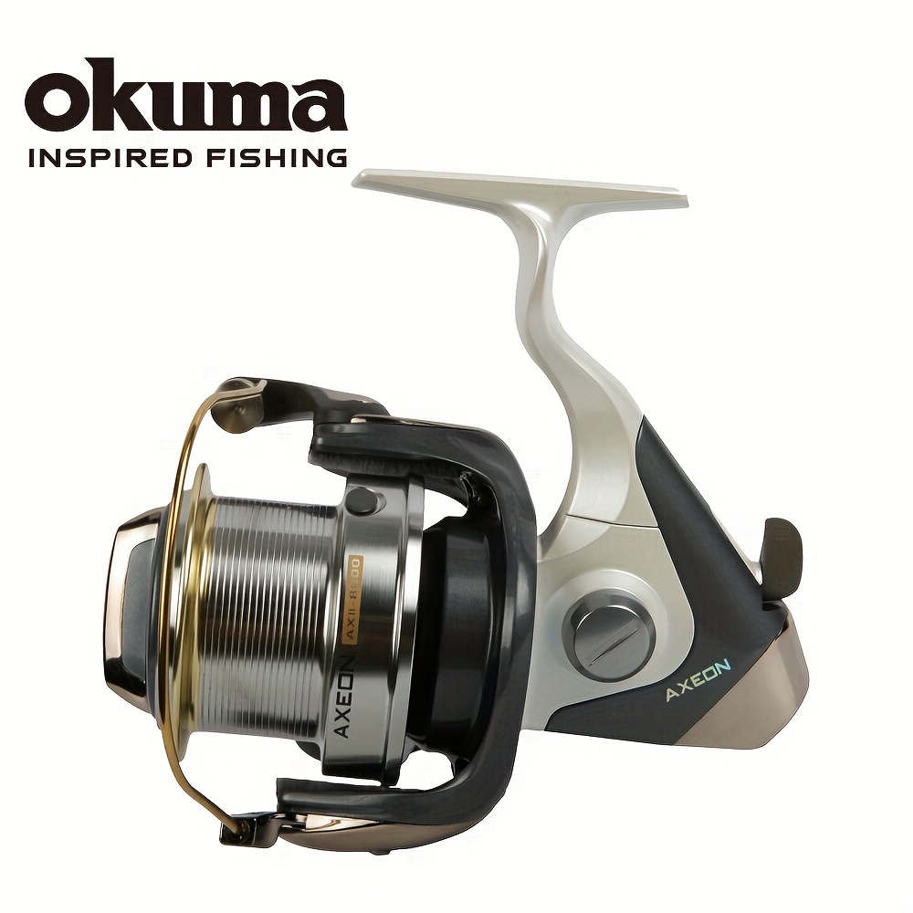1pc Fishing Wheel AX Large Spinning Wheel With Fishing Line Holder, Metal  Long-range Fishing Reel
