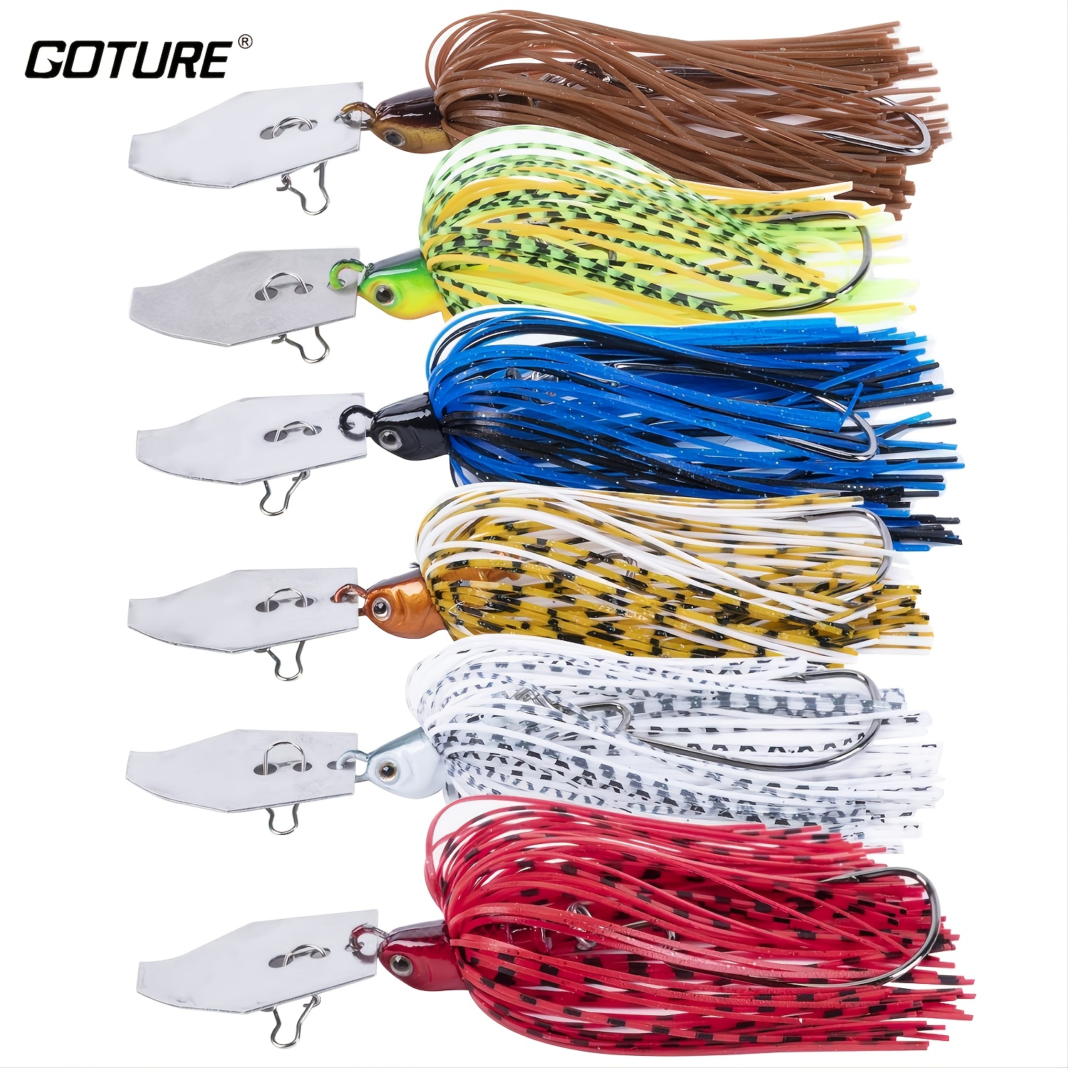 Colorful Lures Kit Perfect Buzzbaits Spinnerbaits - Temu Canada