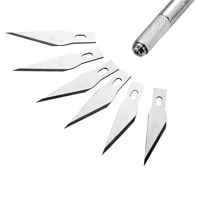 Goxawee Engraving Non slip Metal Scalpel Knife Kit And #11 - Temu