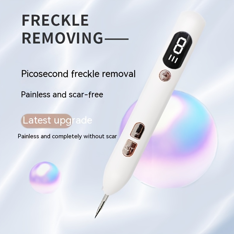 Electric Mole Remover Pen Body Facial Skin Tag Freckle Dot Removal Usb Red