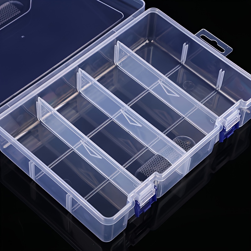 Large Capacity Double Layer Transparent Jewelry Storage Box