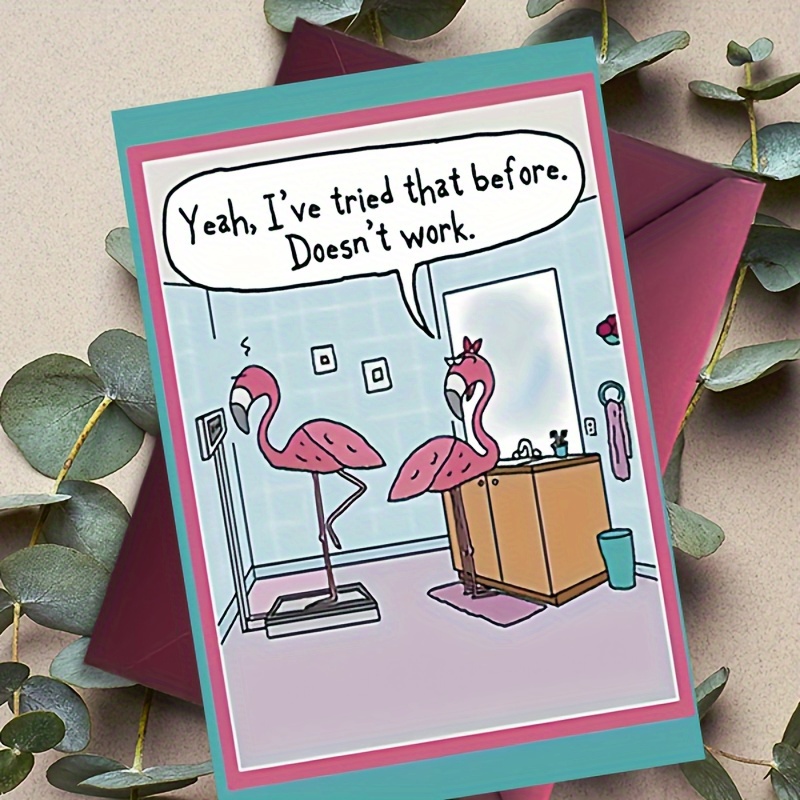 

Birthday Card: 2 In The Bathroom - Perfect For Friends And Family