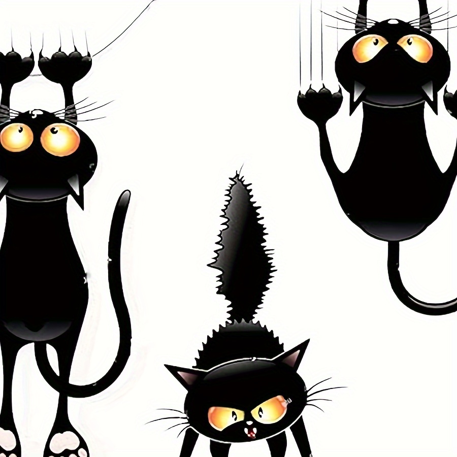 

Unique Silhouette, Black Cat Scratching Metal Cutting Die - 1pc, Diy Embossing Card Making Template For Book Tags & Decorative Paper Crafts