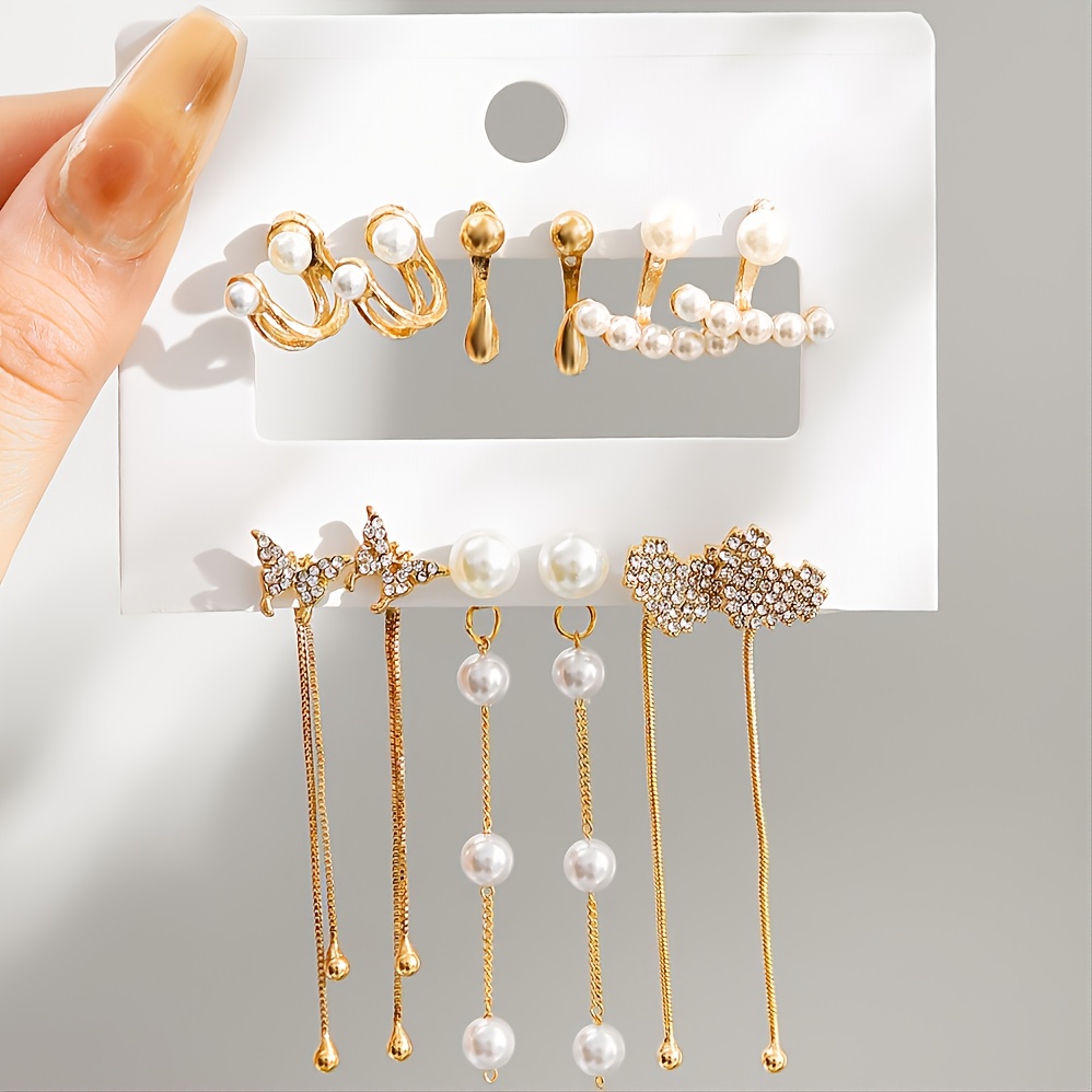 Alloy Earring Butterfly Backs Earring Backings - Temu