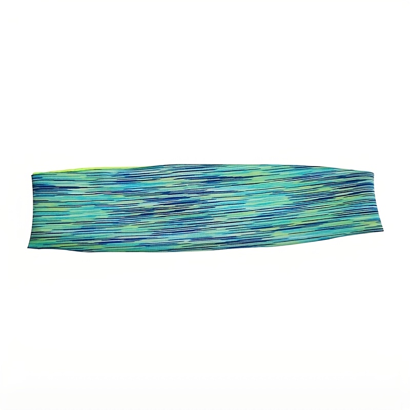 Green Workout Headband for Sports - Moisture Wicking