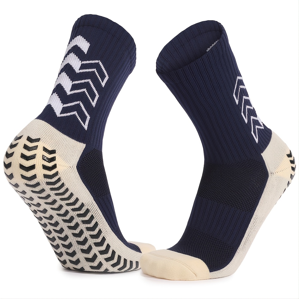 Calf Non-slip Socks, Performance Soccer Yoga Socks - Sports & Outdoors ...