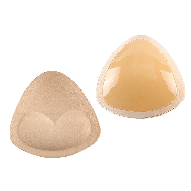 Triangle Cups Bra Insert Pads Soft Comfy Chest Enhancer Pads