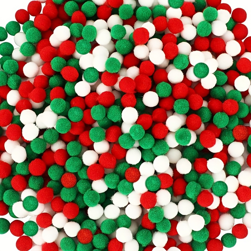 

/300/500/1000pcs Christmas Pom - - Fluffy For , Diy Projects, And