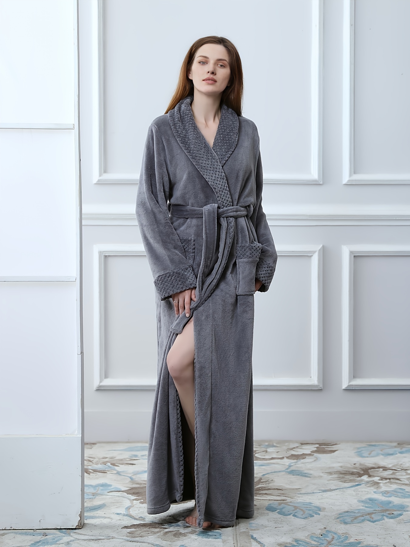 Women's Grey Robes & Sleepwear