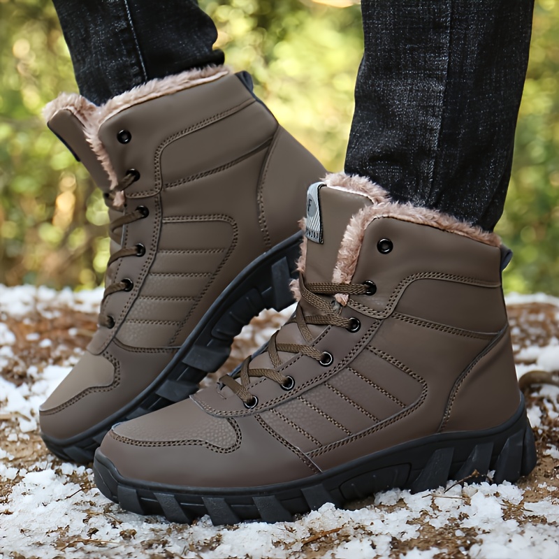 2022 Inverno di alta qualità Nuovi stivali da neve Scarpe da trekking moda  donna Stivali caldi a metà pozzo Scarpe impermeabili stringate Scarpe