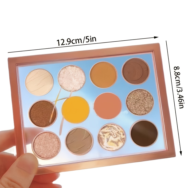 12 Eyeshadow Palette, Fairy Pearly Matte Finish