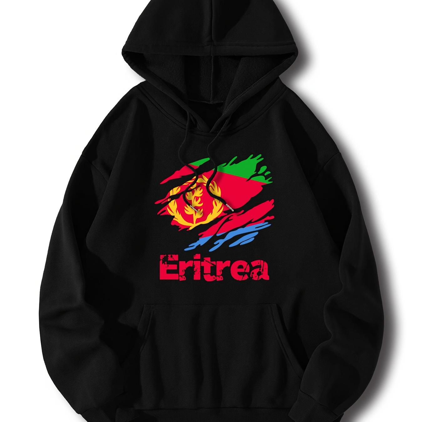 

Eritrea Graphic Hoodie - Men's Fashion Casual Sweatshirt With Pockets And Hood