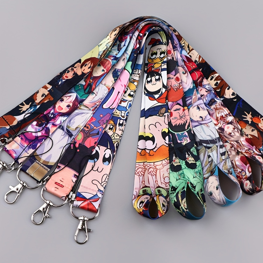 Anime Cool Neck Strap Lanyards Keys Keychain Badge Holder Id - Temu Canada