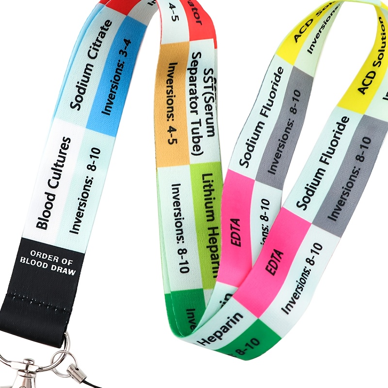NEWS: badge holder, key holder, neck strap for nurses, caregivers,  physiotherapists, doctors, midwives