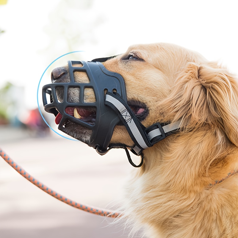 Reflective Dog Muzzle for Safety & Security