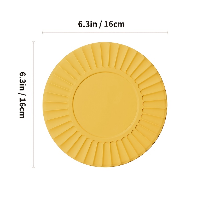 Silicone Heat Insulation Pad Large Wavy Silicone Non Slip - Temu