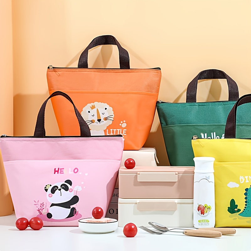 1pc Lunch Bag Bento Tote Bag Handbag Storage Insulation Bag