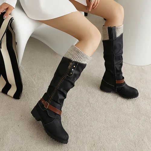 Are Faux Leather Boots Waterproof - Temu