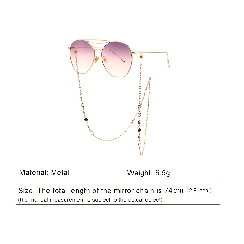 Eyeglass Chain Lengths and Information