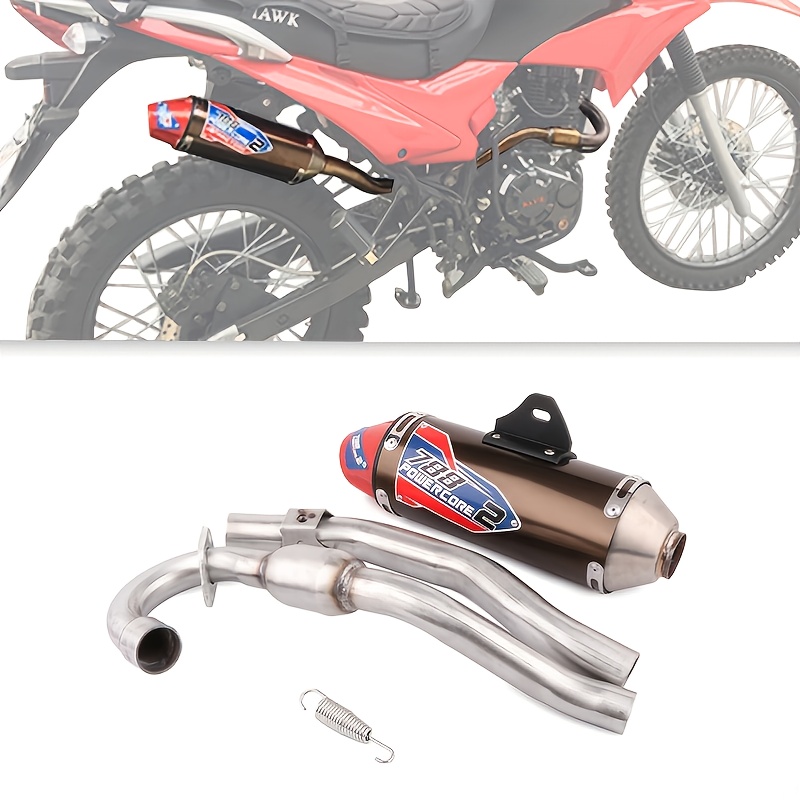 Full Slip Exhaust Muffler Complete Exhaust System - Temu