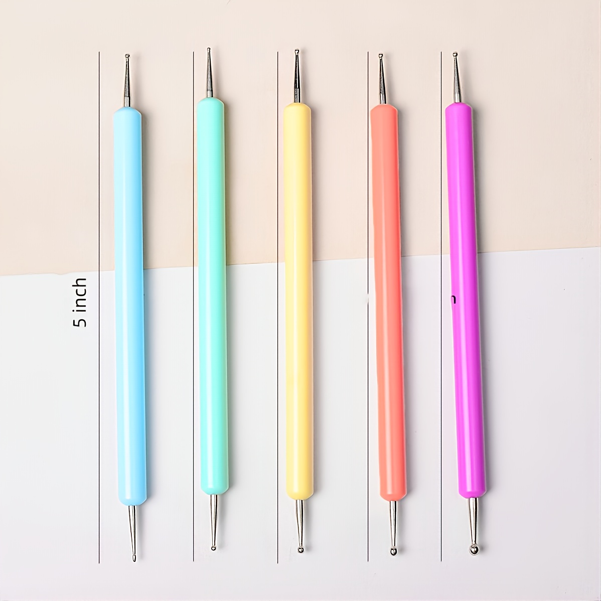 Dotting Tool Set Embossing Stylus With Double Sized Ball - Temu