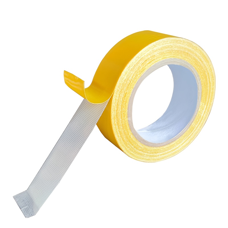 1pc Clear Nano Tape, Double Sided PE Yellow Waterproof Tape For Household
