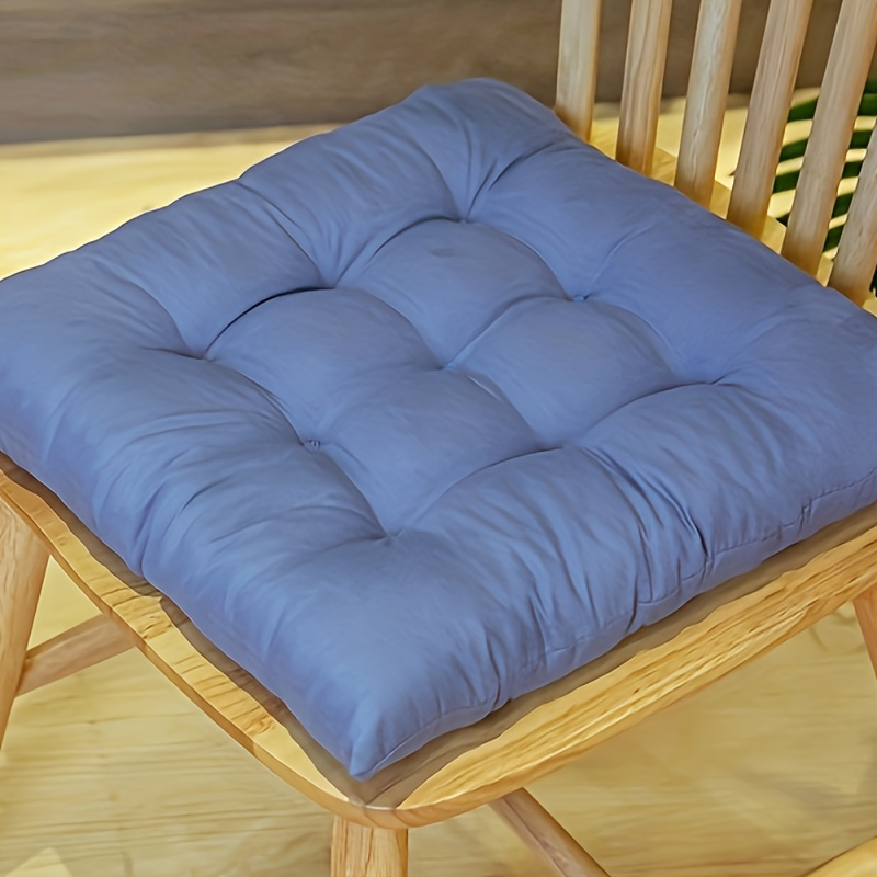 Chair Cushion Square Outdoor Cushions Solid Color Chair - Temu