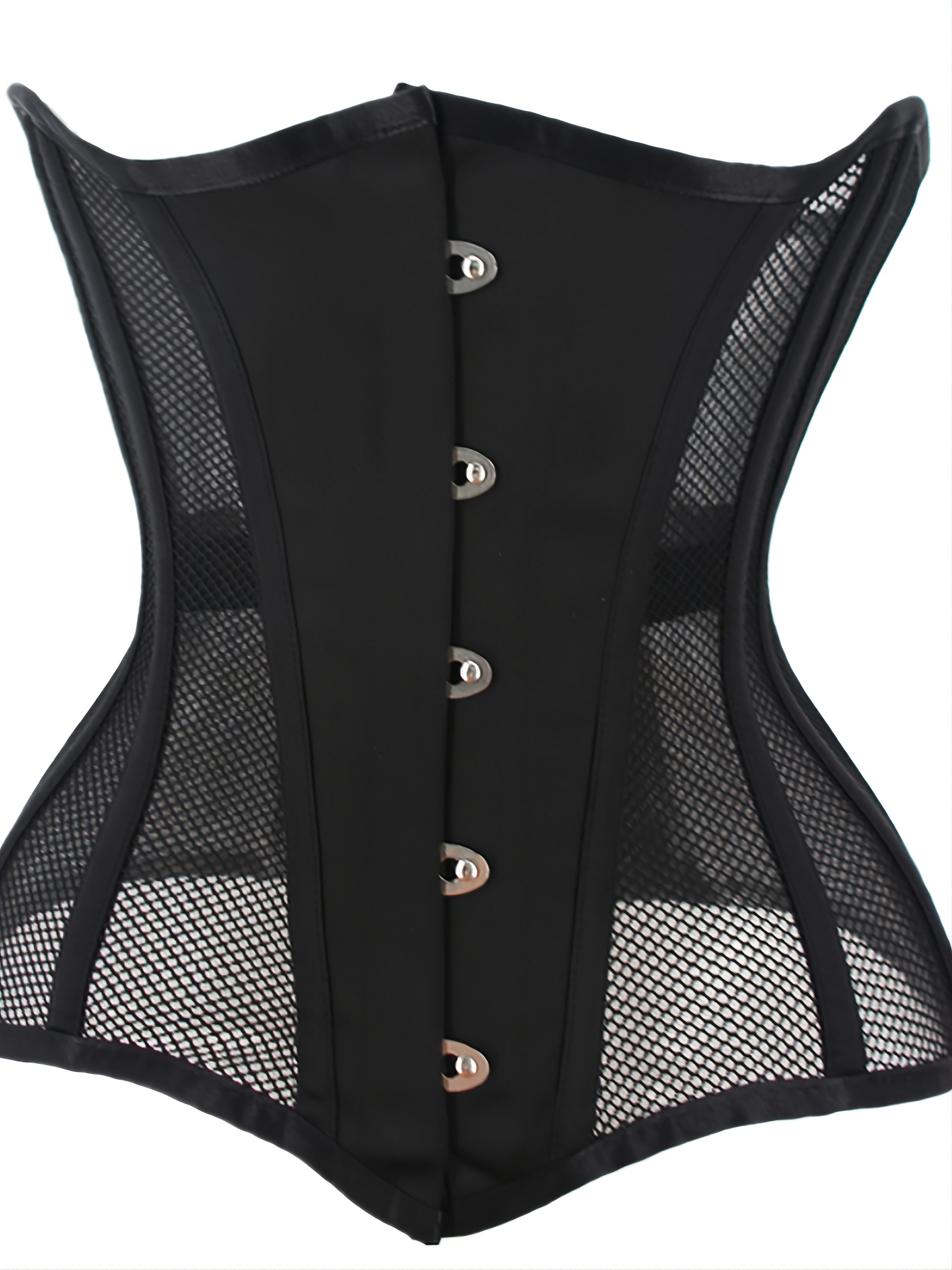 Solid Strapless Corset Bustier Waist Trainer Slimming Lace - Temu Canada