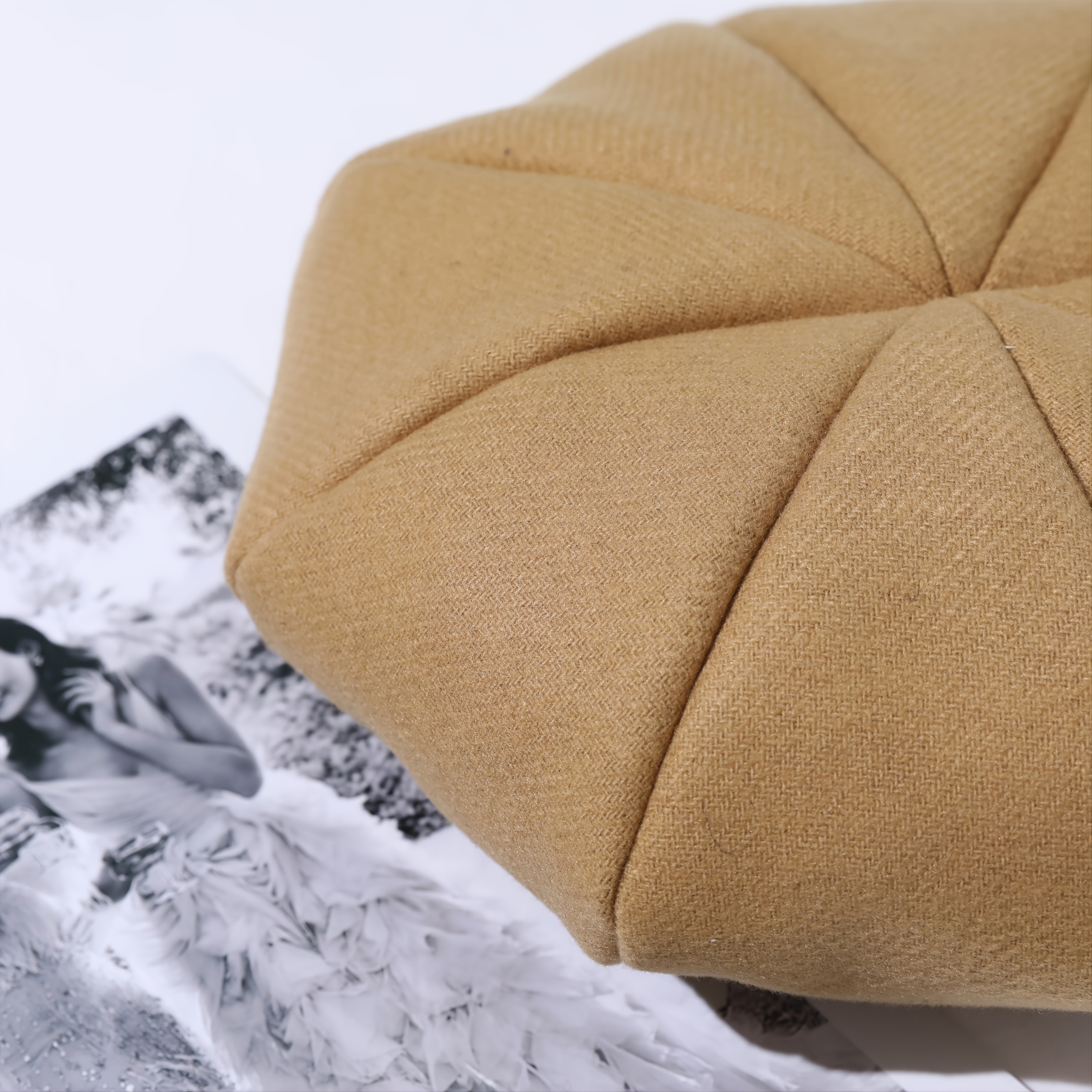 Solid Beret Casual All match Hat Autumn And Winter Warm Painter Hat