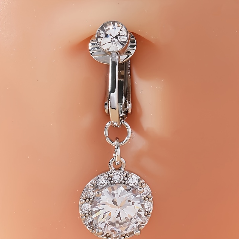 Circle Hook Stainless Steel Navel Belly Ring