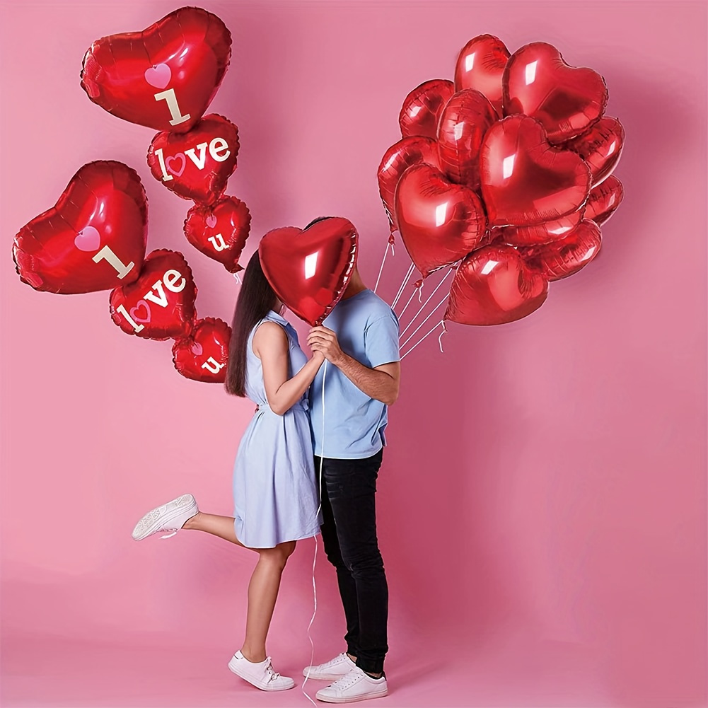 Palloncino alluminio cuore rosso Ti amo - Vegaooparty