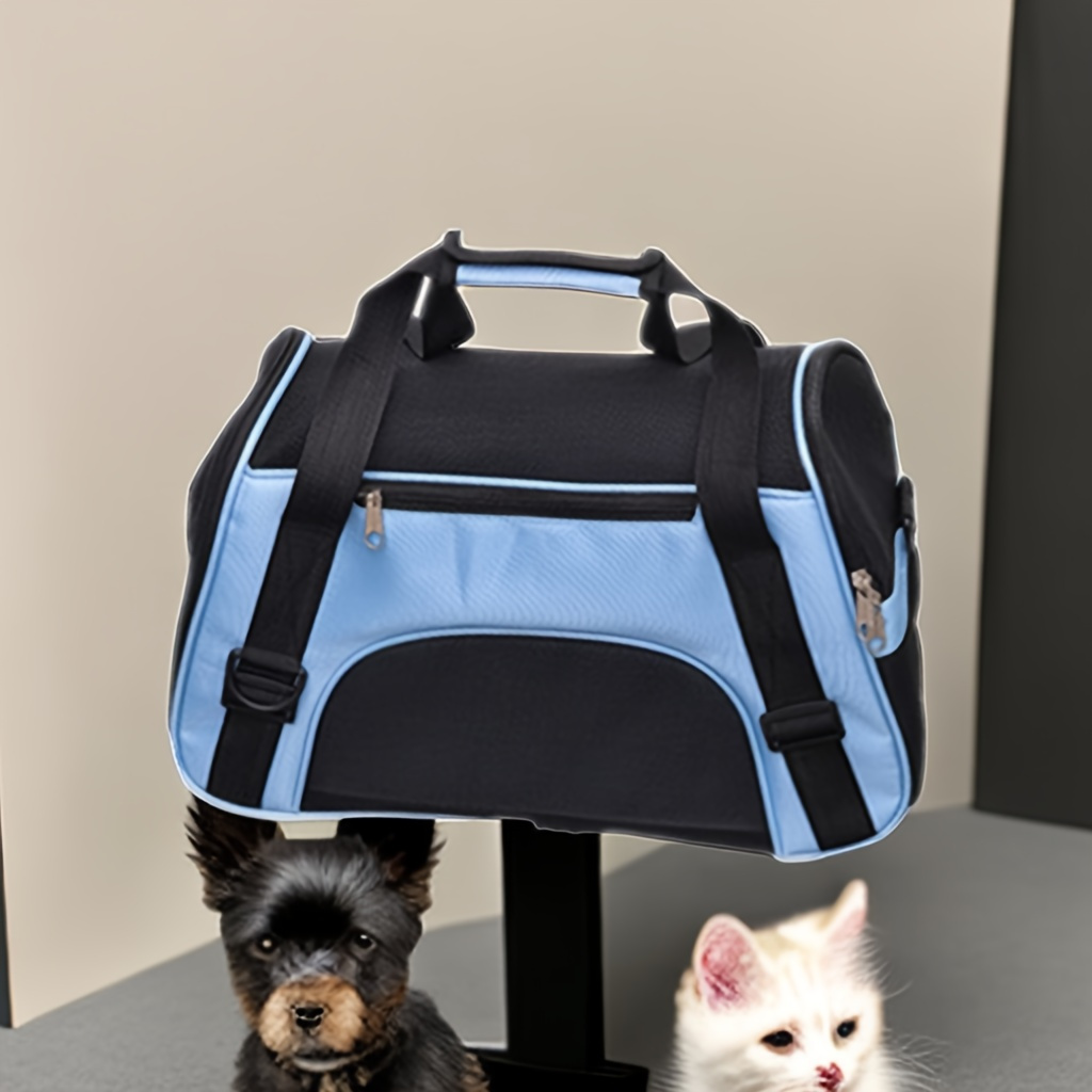 Crossbody Pet Carrier Bag For Dogs Cats Portable Cat Carrier - Temu