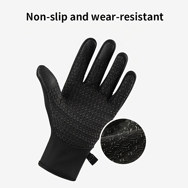 Winter Cycling Gloves Unisex Windproof Waterproof Touch - Temu