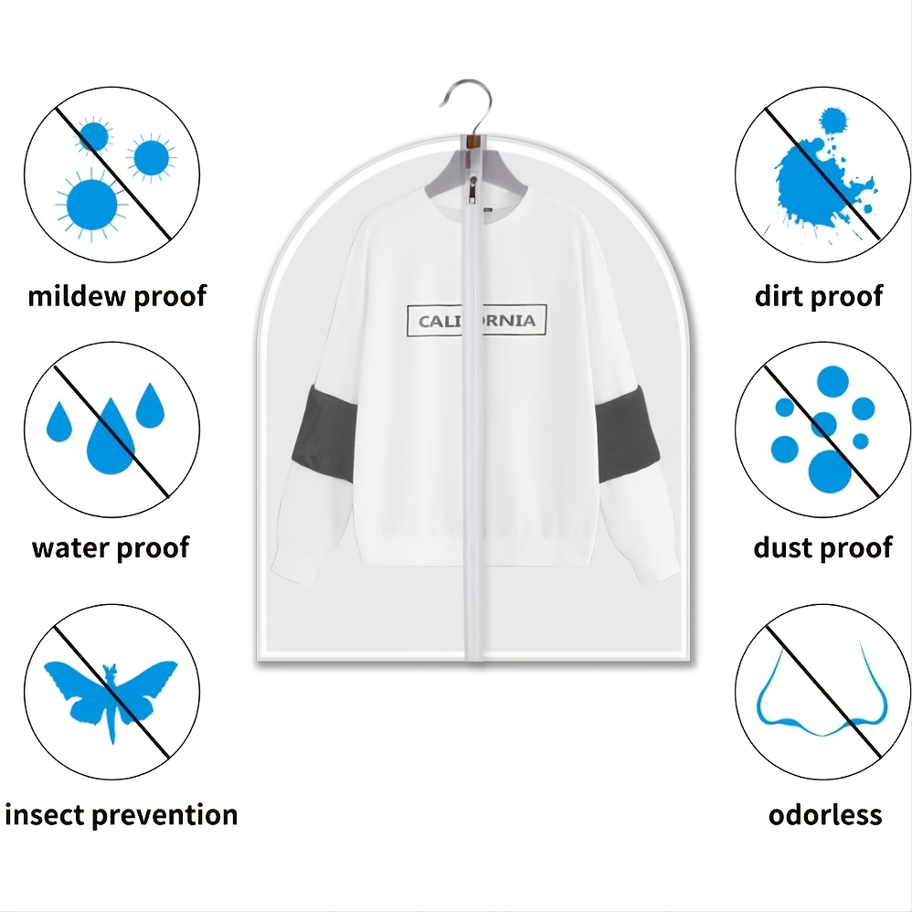 1pc Copertura Antipolvere Vestiti Custodia Trasparente Abiti - Temu  Switzerland