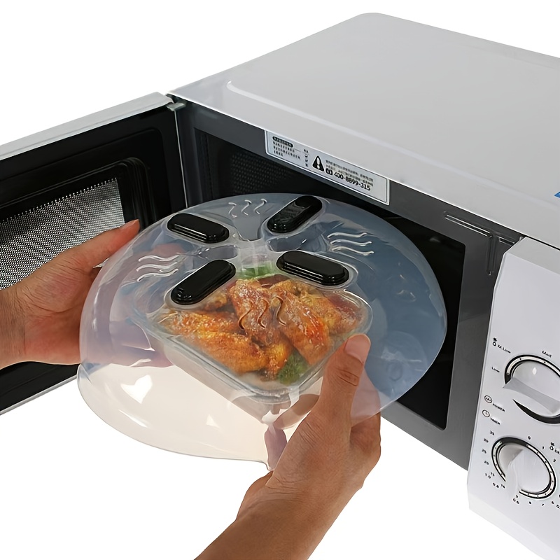 Magnetic Microwave Cover For Food Microwave Splatter Cover - Temu