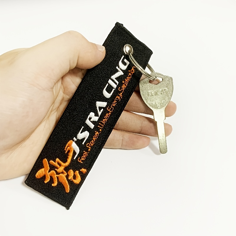 Mugen Key Chain Jet Tag Yellow