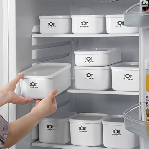 1pc Refrigerator Storage Box, Bento Box, Kitchen Containers, Food Storage Container