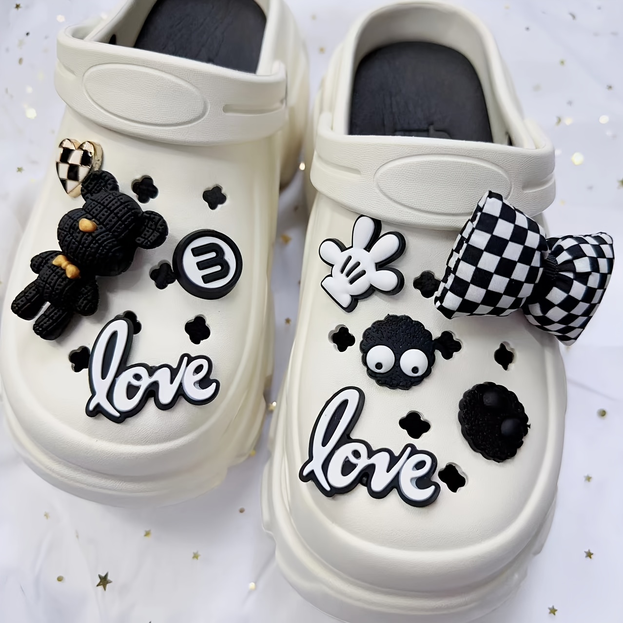 Kawaii 3d Bear Shoe Charms For ,cute Shoe Charms For Women Girls