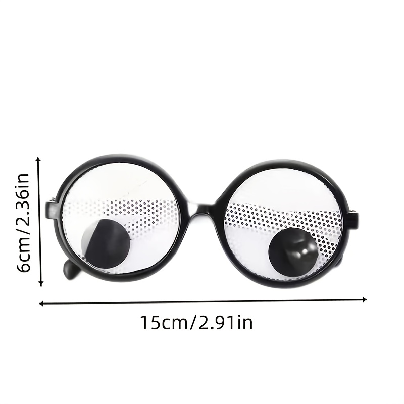 3 Pieces Funny Eyes Glasses Shaking Eyes Glasses Giant Googly Eyewear Funny  Costume Accessories For Halloween