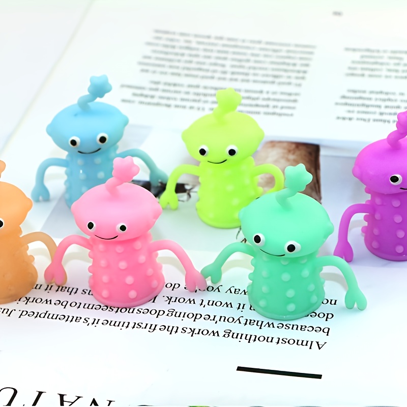 5Pcs Monster Finger Toys for Kids' Puppet Show Fun