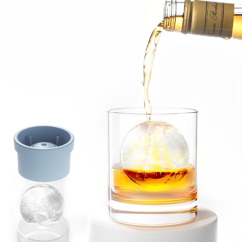 Food-grade Silicone Ice Ball Maker - Novelty Whiskey Ice Ball Mold